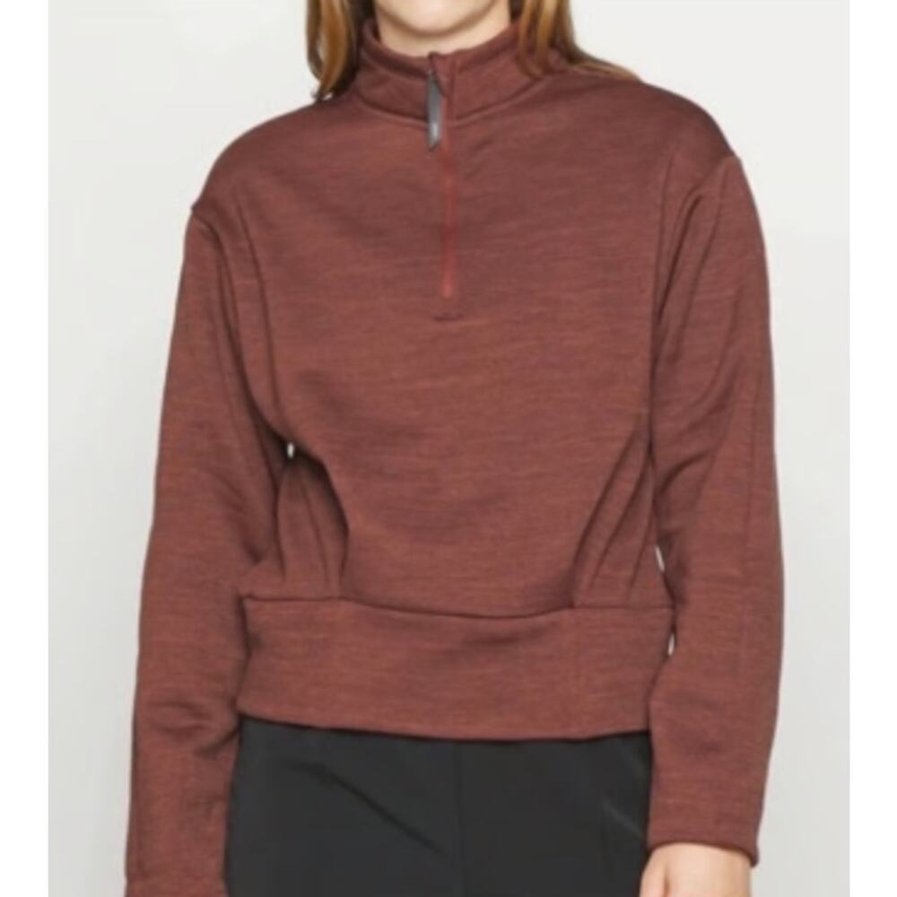 Athleta Altitude Polartec Half Zip Sweatshirt 2X Pullover Women's Size 2XL